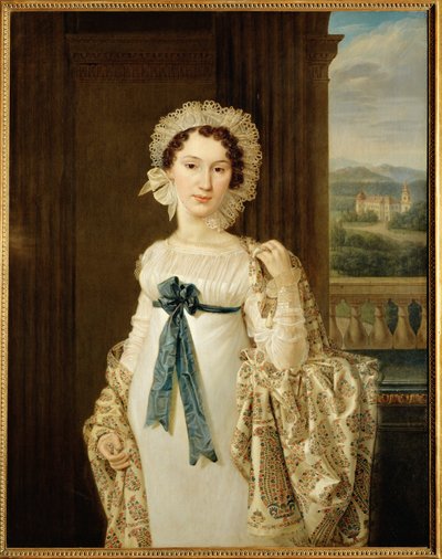 A prinsessan Trauttmannsdorff av Ferdinand Georg Waldmuller