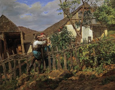 Grannarna av Ferdinand Georg Waldmuller