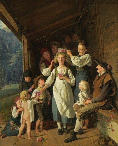 Brudtärnan av Ferdinand Georg Waldmuller
