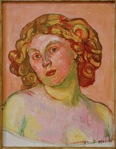 Porträtt av Regina Morgeron av Ferdinand Hodler