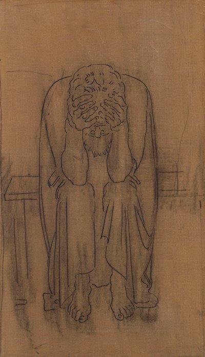 mörkt geni; Mörkt geni, 1891-2 av Ferdinand Hodler