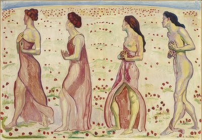 Känslan. 1909/11 av Ferdinand Hodler