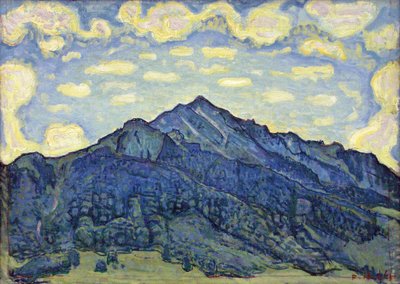 Landschaft in den Schweizer Alpen av Ferdinand Hodler