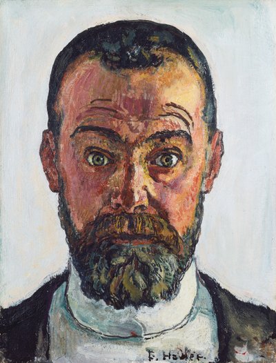 Självporträtt, 1912. av Ferdinand Hodler