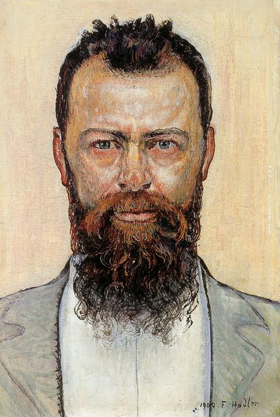 Självporträtt av Ferdinand Hodler