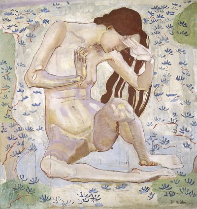 Studie för dag, 1898-99 av Ferdinand Hodler
