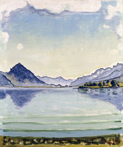Thunersee vid Leissingen, av Ferdinand Hodler