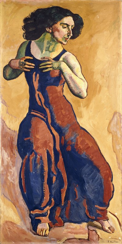 Kvinna i extas, 1911 av Ferdinand Hodler