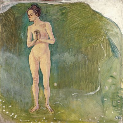 Kvinna i strömmen, 1903 av Ferdinand Hodler