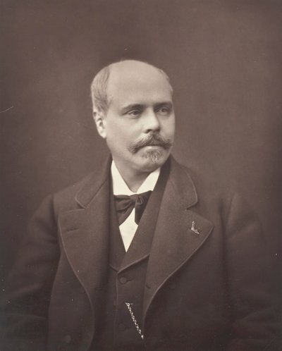 Adolphe Belot [fransk dramatiker och romanförfattare], ca. 1876. av Ferdinand J. Mulnier
