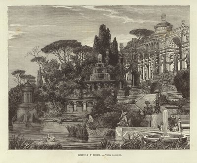 Grekland och Rom - romersk villa av Ferdinand Knab