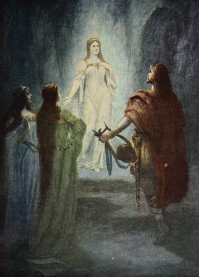Han såg en vacker kvinna, ur "The Stories of Wagner