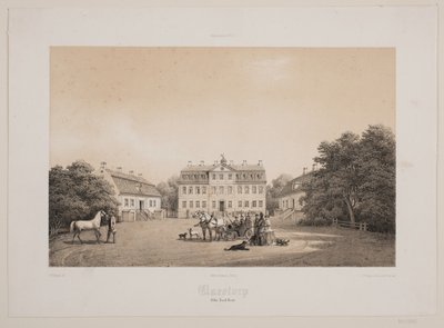 Claestorp från nordväst av Ferdinand Richardt