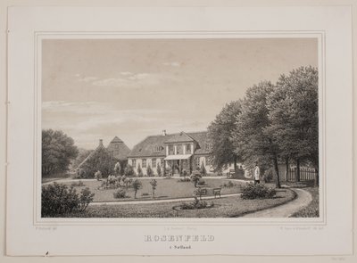 Rosenfeld i Sælland av Ferdinand Richardt