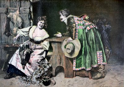 Galanta kommentarer, 1893 av Ferdinand Roybet