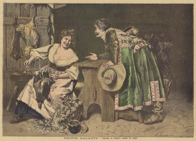 Förslag Galants av Ferdinand Roybet