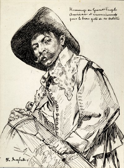 Trumslagaren av Ferdinand Roybet