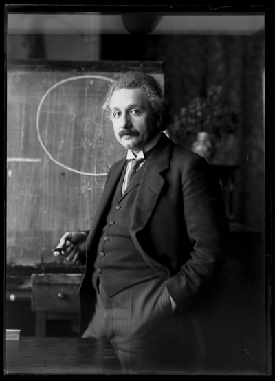 Bild på Albert Einstein (1879-1955) av Ferdinand Schmutzer