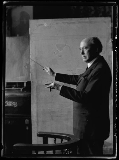 Bild på Felix Weingartner (1863-1942) av Ferdinand Schmutzer