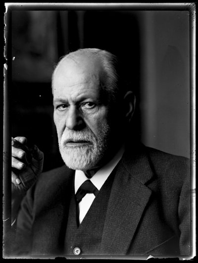 Bild av Sigmund Freud (1856-1939) av Ferdinand Schmutzer