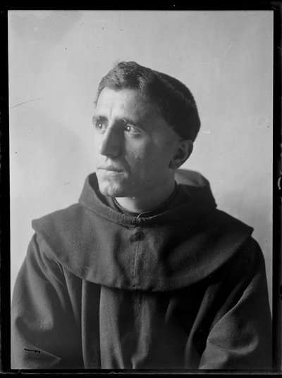 Bild av en franciskan i Assisi av Ferdinand Schmutzer