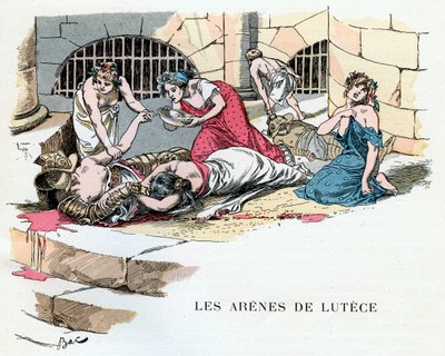 The Arenas of Lutetia, c1870-1950. av Ferdinand Sigismund Bac