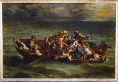 Le Naufrage de Don Juan - Don Juans skeppsbrott. Salong de 1841 ... av Ferdinand Victor Eugene Delacroix