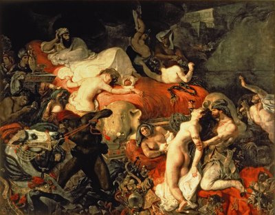 O le Maliu o le Fanau Sadanapalus av Ferdinand Victor Eugene Delacroix