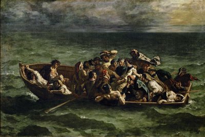 Don Juans skeppsbrott av Ferdinand Victor Eugene Delacroix