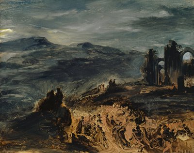 Häxornas sabbat, 1831-33 av Ferdinand Victor Eugene Delacroix