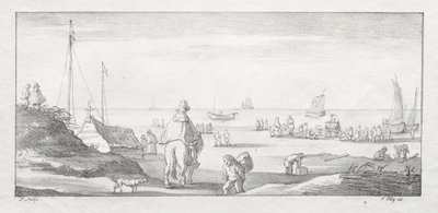 Längs en holländsk kust, 1811-1816. av Ferdinand the Elder Piloty