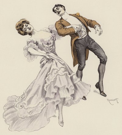 Cake Walk  av Ferdinand von Reznicek