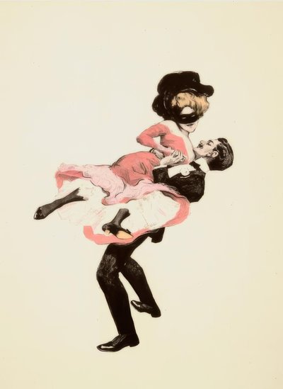F. v. Reznicek, Drahrer / från: 6 dansbilder av Ferdinand von Reznicek