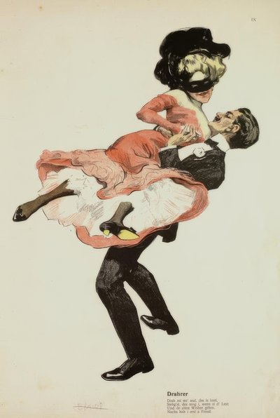 F. v. Reznicek, Drahrer / från: Dansen / 1906 av Ferdinand von Reznicek