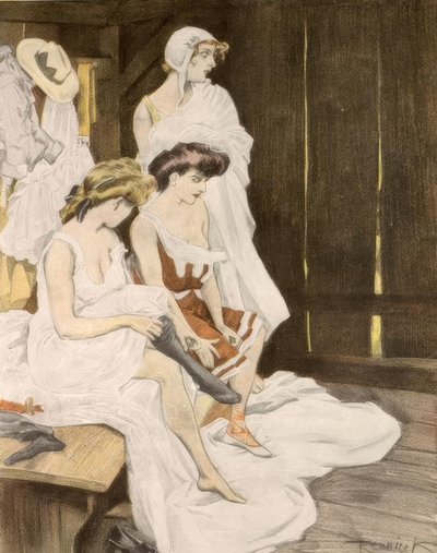 Hör du, nu visslar han Rheingold, han tar säkert på sig badbyxorna. av Ferdinand von Reznicek