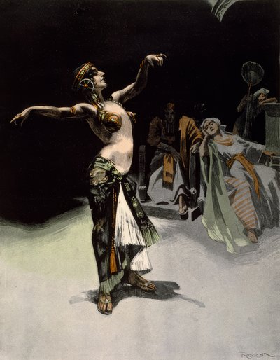 Reznicek / Salome / Grafik 1906 av Ferdinand von Reznicek