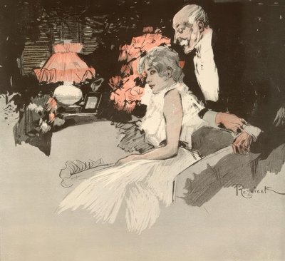Variola vaccin. /Fröken Lilly, du har jag bedårande av Ferdinand von Reznicek