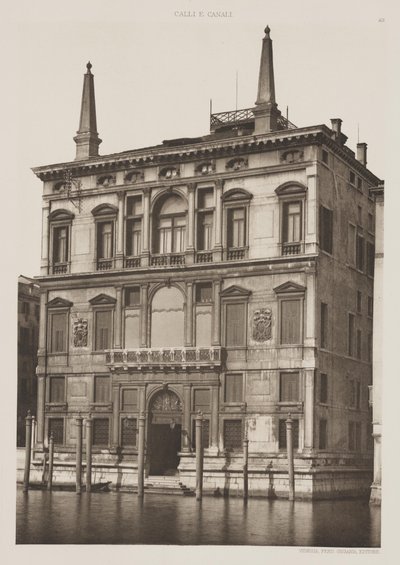 Concina Palace av Ferdinando Ongania