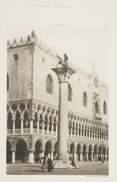 Ducal Palace av Ferdinando Ongania