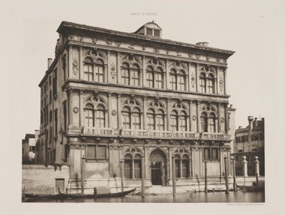 Vendraminpalatset av Ferdinando Ongania
