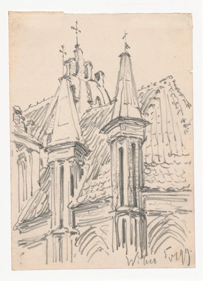 Sankta Annas kyrka i Vilnius av Ferdynand Ruszczyc