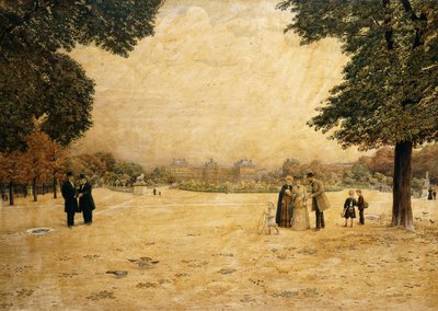 Jardin des Plantes, Paris, 1904 av Fernand Auguste Besnier
