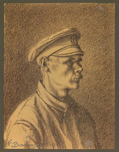 Porträtt av en rysk fånge av Fernand Barbier