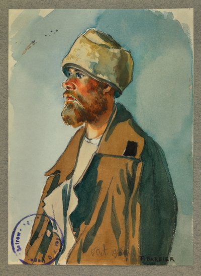 Rysk fånge, Gustrow av Fernand Barbier