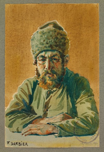 Rysk fånge, Gustrow av Fernand Barbier