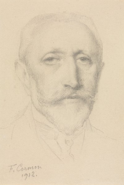 Självporträtt, 1912. av Fernand Cormon