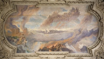Den franska revolutionen (centralt tak), mellan 1906 och 1911 (olja på duk) av Fernand Cormon