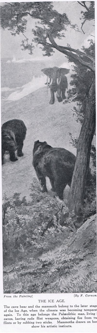 The Ice Age, illustration från 