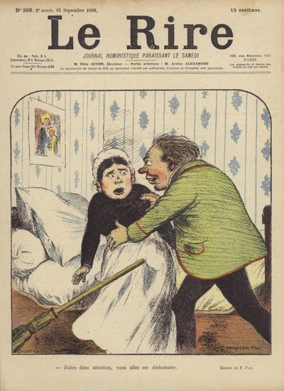 Illustration för Le Rire av Fernand Fau