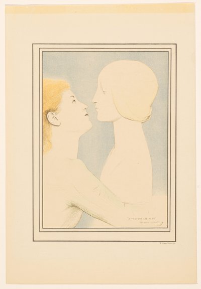 Genom tiderna av Fernand Khnopff